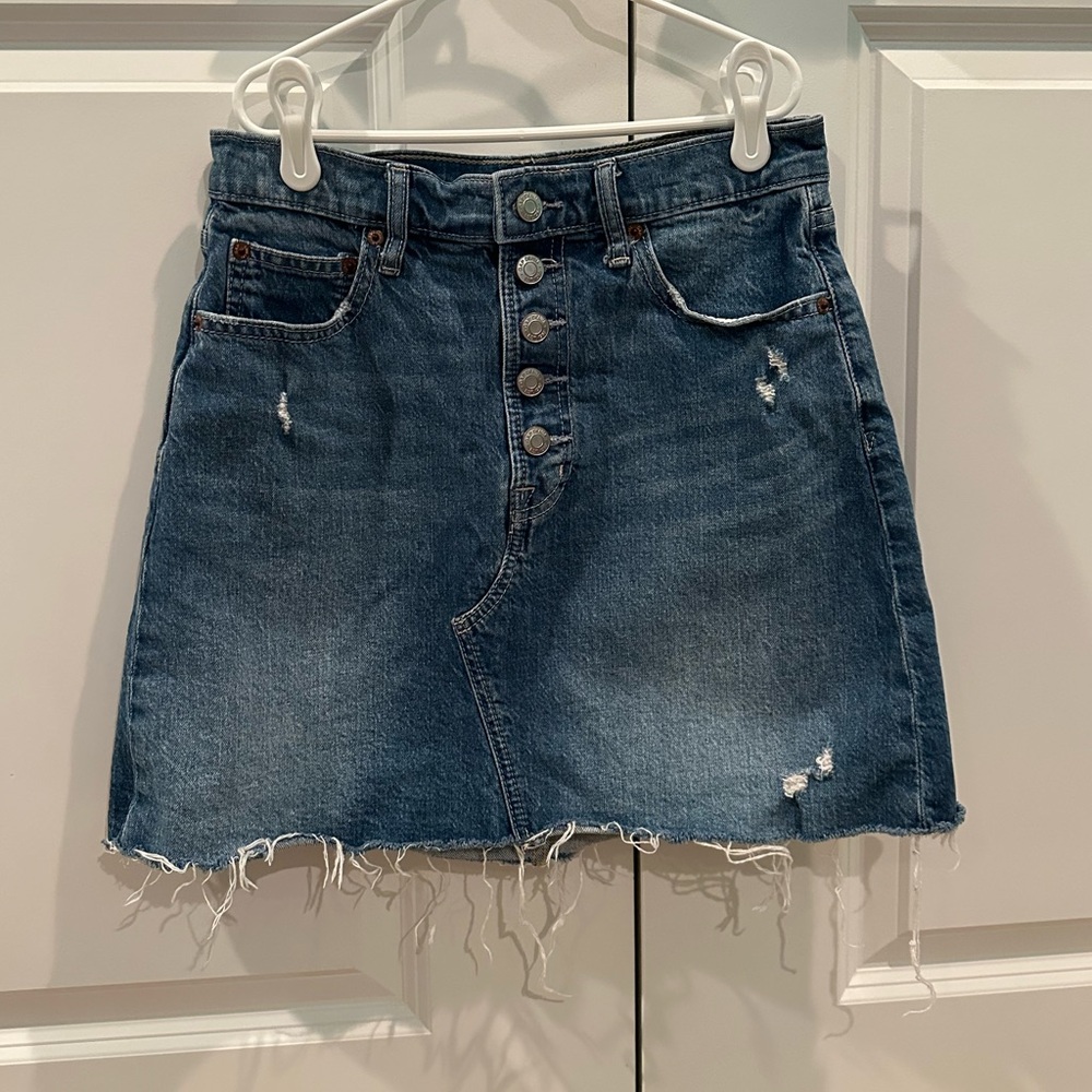 Gap Jean Skirt Size 4/27